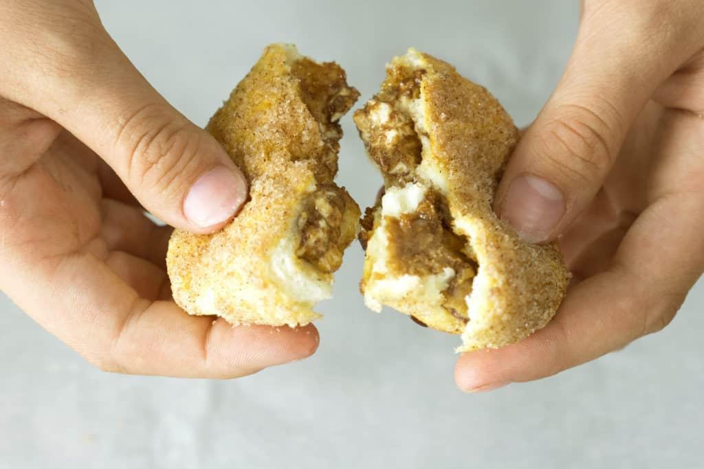 Peanut Butter Snickers Bombs