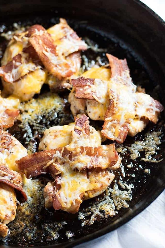Pollo al Bacon e Ranch con Cheddar fuso
