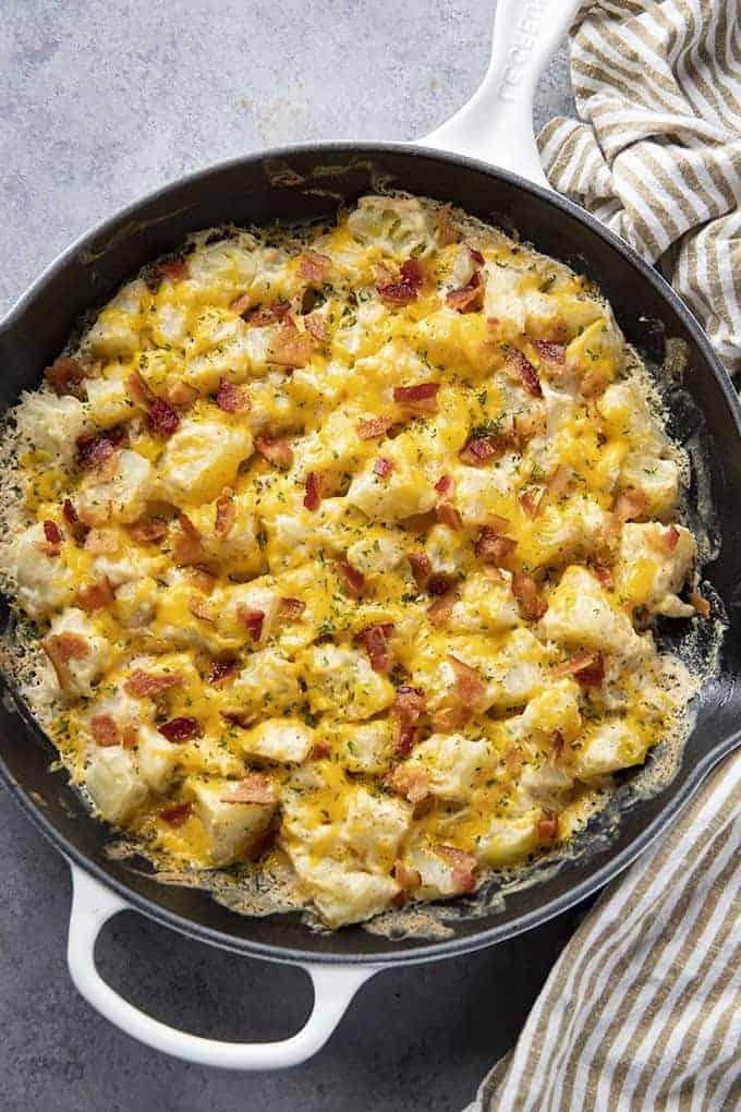 Patate al ranch in padella