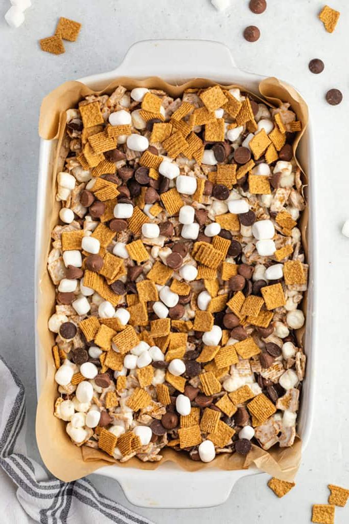pan of smores bars