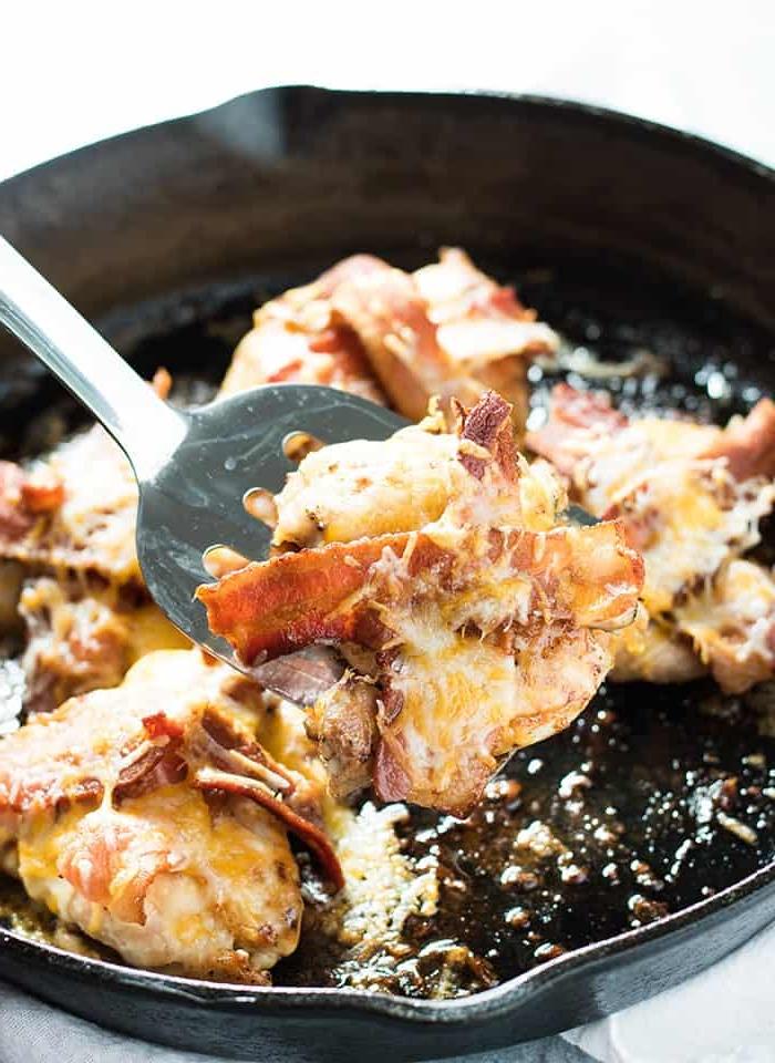 Pollo al Cheddar, Bacon e Ranch pronto da servire