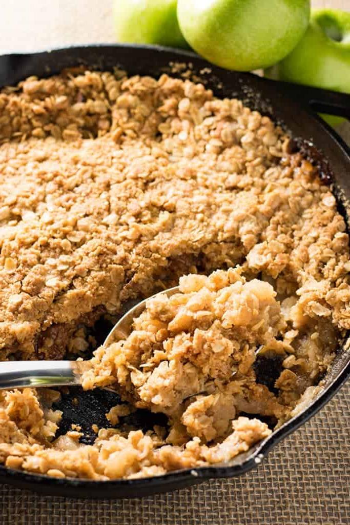 crostata di mele e caramello