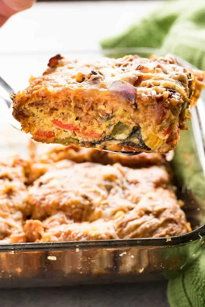 Cassarola Fajita di Pancetta per il Meal Prep Colazione