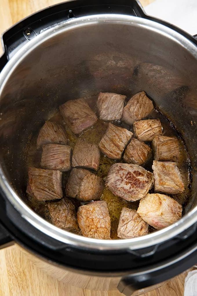 Manzo rosolato per manzo e tagliatelle