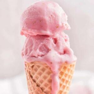 gelato alla fragola