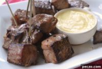 Garlic Aioli Steak Bites