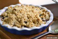 Rustic Apple Blueberry Crumble