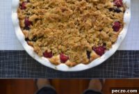 Sue’s Scrumptious Plum Crumb Cake