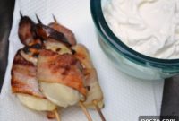 Grilled Bacon Perogy Perfection