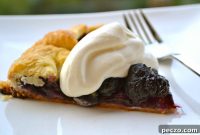 Velvety Vanilla Mascarpone Berry Galette