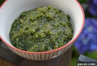 Basil, Almond and Grizzly Gouda Pesto