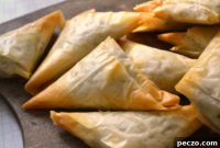 Flaky Kale Spanakopita Triangles