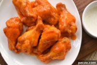 Pub Style Buffalo Wings with Creamy Boursin Dip