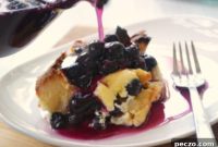 Blueberry Cheesecake Overnight French Toast Bake