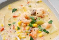 Hearty Sausage and Shrimp Chowder