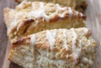 Buttery Maple Scones