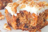 Addictive Carrot Cake Bars