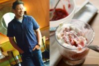 Jamie Olivers Rhubarb Eton Mess