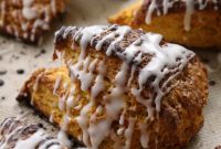 Autumn Spiced Pumpkin Scones