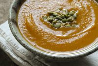 Curried Butternut Squash and Red Pepper Soup