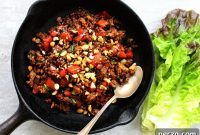 Sweet & Savory Hoisin Pork Lettuce Wraps