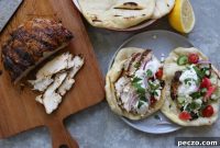 Succulent Grilled Turkey Shawarma