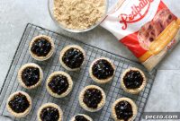Sweet Saskatoon Blueberry Tarts