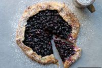 Rustic Blueberry or Saskatoon Galette