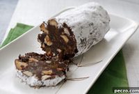 Chocolate Biscuit Log