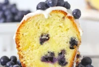 Blueberry Donut Bundt Cake
