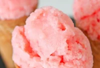 Refreshing No-Churn Watermelon Bliss