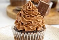 Velvet Mint Chocolate Cupcakes