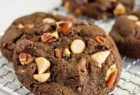 Decadent Chocolate Caramel Pecan Cookies