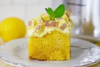 Set-and-Forget Lemon Crunch Cake
