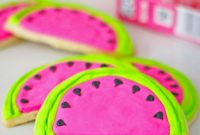 Refreshing Watermelon Cookie Bites