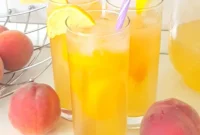 Refreshing Peach Lemonade