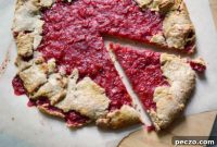 Sweet and Tart Rhubarb Raspberry Crostata