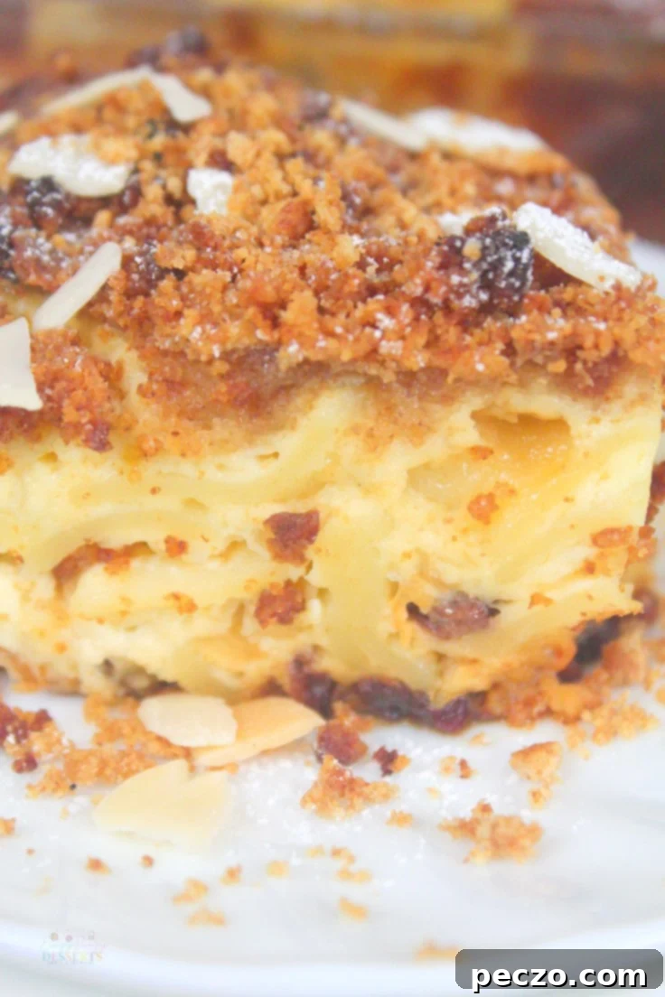 Sweet kugel recipe
