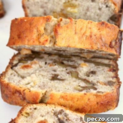 Banana walnut bread