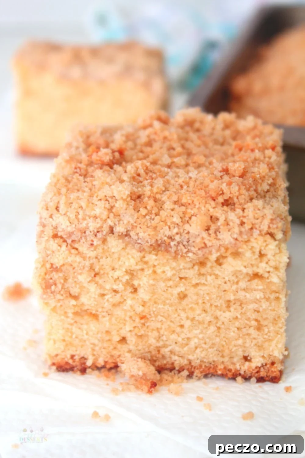 Cinnamon crumb cake