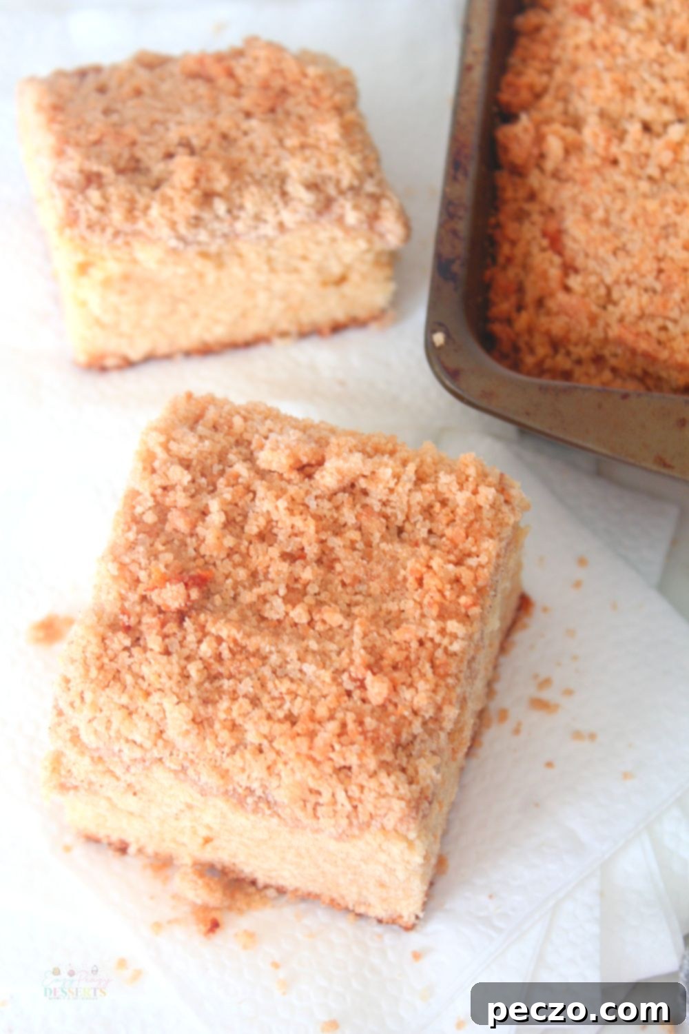 Cinnamon crumb coffee cake
