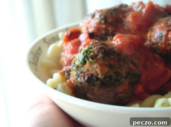 Fusilli with Meatballs