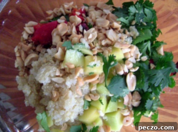 Grilled Quinoa Salad with Steak and Ribs