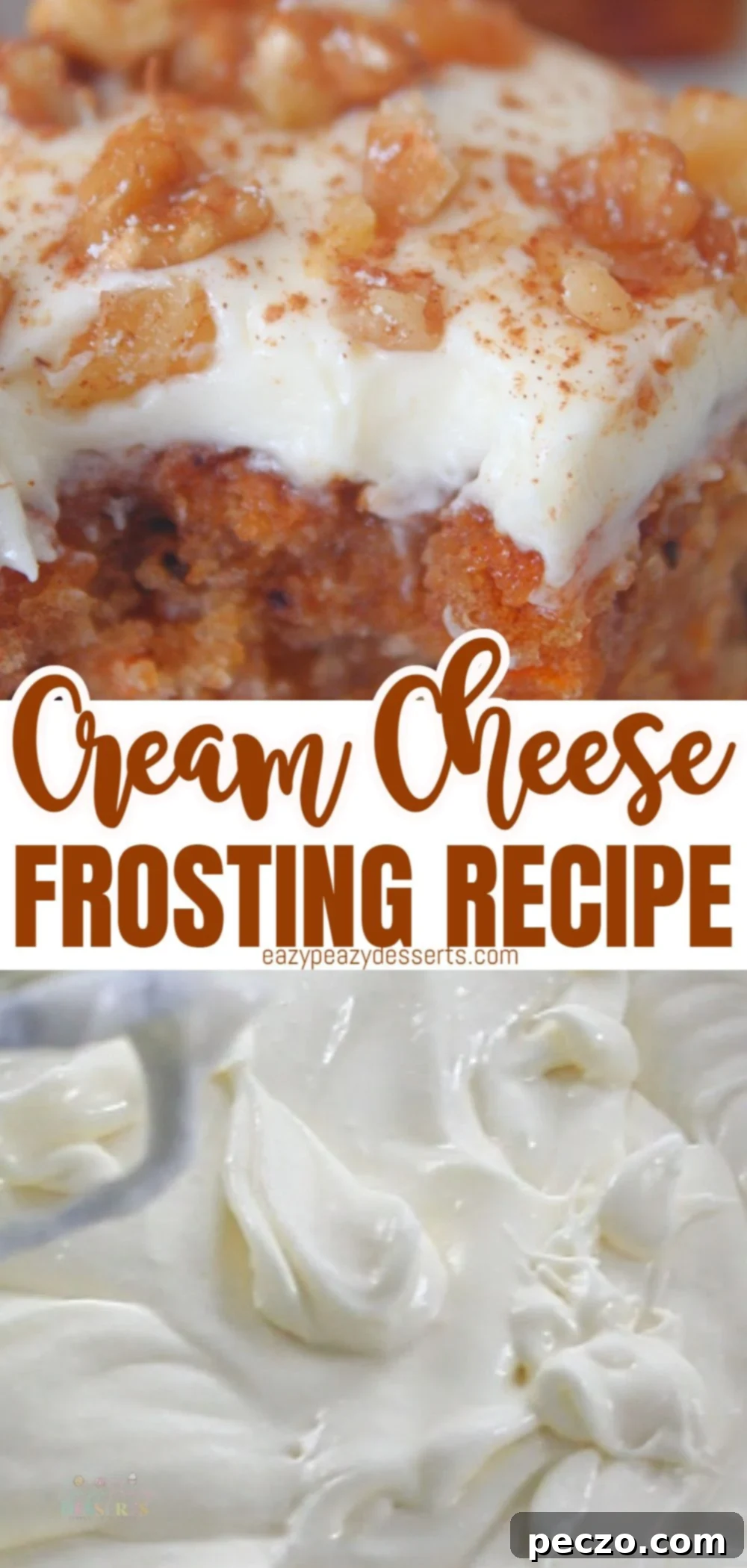 Simple cream cheese frosting