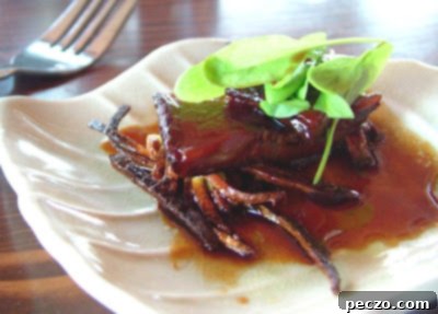 Dinner at River Cafe 2 Maple Braised Wild Boar Jowl on Potato Rösti, an exquisite appetizer