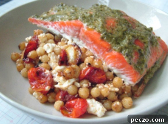 Salmon & Israeli Couscous