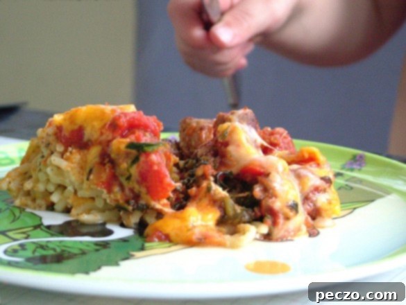 Leftover spaghetti pie, ready for a quick meal