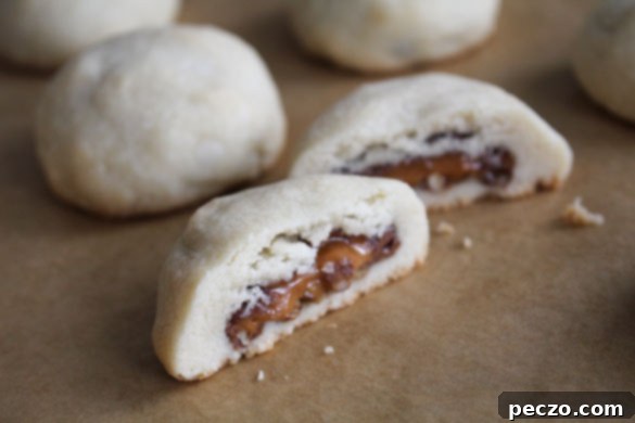 Delicious Turtle Stuffed Shortbread Ready to Enjoy