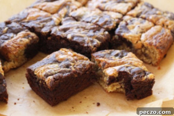 peanut butter brownies 1