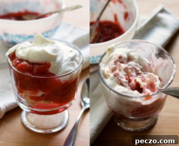 Eton mess collage - A beautiful collage showcasing different styles and presentations of Eton Mess, highlighting its components like fruit, cream, and meringue.